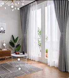 Màn Vải Kết Hợp Với Màn Voan 01